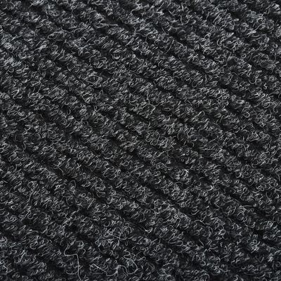 vidaXL Dirt Trapper Carpet Runner 100x500 cm Anthracite
