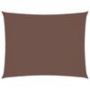 vidaXL Sunshade Sail Oxford Fabric Rectangular 4x5 m Brown