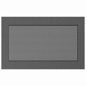 vidaXL Outdoor Rug ARAKIL Black and grey 250 x 400 cm PP
