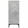 vidaXL Sideboard Concrete grey 89.5 x 33 x 82 cm Engineered wood