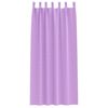 vidaXL Blackout Curtains with Rings 2 pcs Purple 245 x 140 cm