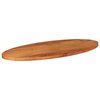 vidaXL Table Top 100x50x3.8 cm Oval Solid Wood Acacia