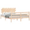vidaXL Bed Frame without Mattress 160x200 cm Solid Wood