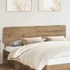 vidaXL Headboard Artisan Oak 200 cm Engineered wood
