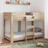 vidaXL Bunk Bed for Kids Sonoma Oak 80 x 160 cm Engineered Wood