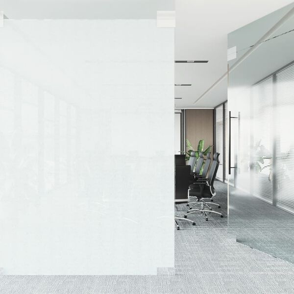 vidaXL Window Film Static Frosted White 60x2000 cm PVC