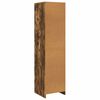 vidaXL Wardrobe with Drawers Smoked Oak 50x50x200 cm Engineered Wood