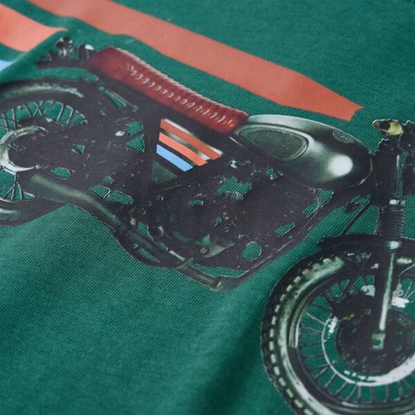 Kids' T-shirt with Long Sleeves Green 104