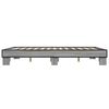 vidaXL Bed Frame without Mattress Grey Sonoma 150x200 cm King Size