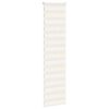 vidaXL Zebra Blind Marble Beige 55x230 cm Fabric Width 50.9 cm Polyester