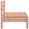 vidaXL Garden Sofas Armless 4 pcs Solid Wood Douglas