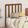 vidaXL Bed Headboard Honey Brown 81x4x100 cm Solid Wood Pine