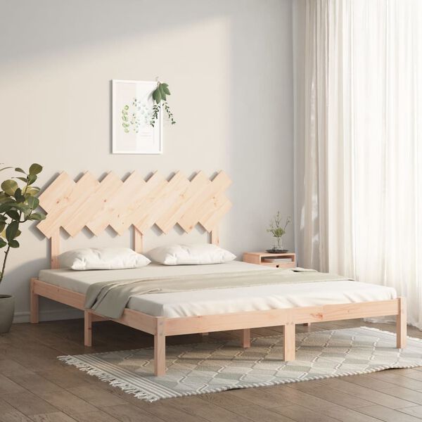 vidaXL Bed Frame without Mattress 160x200 cm Solid Wood