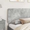 vidaXL Headboard Concrete Grey 200 cm Engineered wood