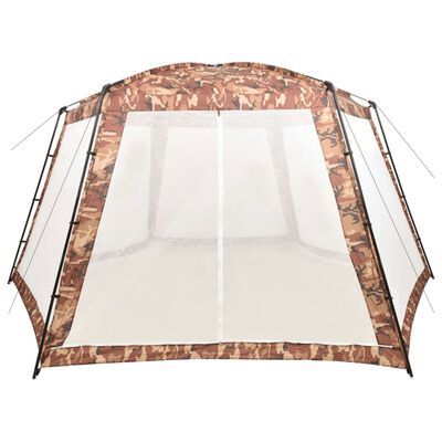 vidaXL Pool Tent Fabric 660x580x250 cm Camouflage