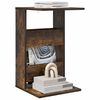 vidaXL Side Table Smoked Oak 40 x 35 x 60.5 cm Engineered Wood