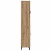 vidaXL Highboard Artisan Oak 69.5 x 34 x 180 cm Engineered Wood