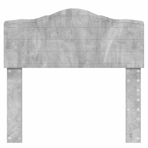 vidaXL Headboard Concrete Grey 100 cm Engineered wood