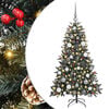 vidaXL Artificial Christmas Tree with 150 LEDs with Stand Green 120 cm