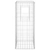 vidaXL Gabion Basket Post 40x40x100 cm Iron