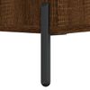 vidaXL Bedside Cabinets 2 pcs Brown Oak 40x40x50 cm Engineered Wood