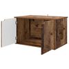 vidaXL Cat House Old Wood 85 x 55 x 50.5 cm Engineered Wood
