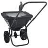 vidaXL Spreader Black 82 x 46 x 75 cm PVC and Steel