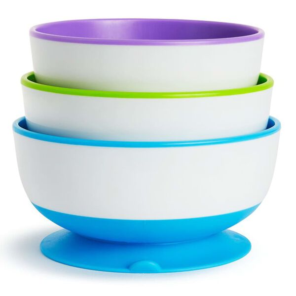 Munchkin Suction Bowls 3 pcs