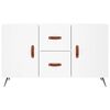 vidaXL Sideboard White 100x36x60 cm Engineered Wood