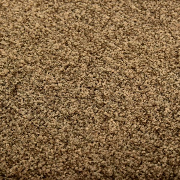 vidaXL Doormat Washable Brown 60x180 cm