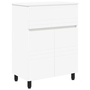 vidaXL Bathroom Vanity Unit White 60 x 35 x 80 cm Engineered Wood