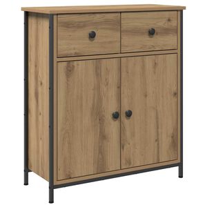 vidaXL Sideboard Artisan Oak 70x30x80 cm Engineered Wood