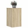 vidaXL Plant Stands 2 pcs Sonoma Oak 30x30x50 cm Engineered wood