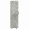 vidaXL Sideboard with Shelf FLORIN Concrete Grey 55.5 x 29 x 103 cm