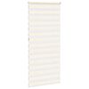 vidaXL Zebra Blind Marble Beige 110x230 cm Fabric Width 105.9 cm Polyester