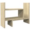 vidaXL Desk Organiser Sonoma Oak 38.5x17x39 cm Engineered wood