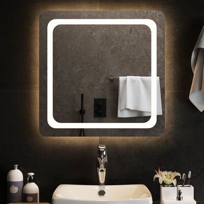 vidaXL LED Bathroom Mirror 60x60 cm