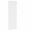 vidaXL Venetian Blinds Height Adjustable White 130 x 50 cm Aluminium