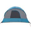 vidaXL Family Tent Tunnel 8-Person Blue Waterproof