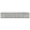 vidaXL Bed Drawers Concrete Grey 75 x 36.5 x 16.5 cm Engineered Wood