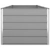vidaXL Planter Light Grey 290 x 100 x 75 cm Galvanised Steel