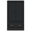 vidaXL Highboard Black 60x35.5x103.5 cm Engineered Wood