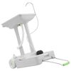 vidaXL Camping Handwash Stand with Wheels Grey 72 x 42 x 103 cm