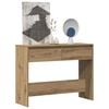 vidaXL Console Table Artisan Oak 100x35x76.5 cm Engineered Wood