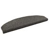 vidaXL Self-adhesive Stair Mats 15 pcs 80 x 24.5 x 3.5 cm Dark Grey