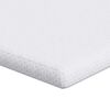 vidaXL Mattress Topper White 160 x 200 x 6 cm Jaquard Fabric