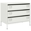 vidaXL Sideboard&nbsp;White 68x39x58.5 cm Cold-rolled Steel