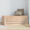 vidaXL Storage Box 89x36.5x33 cm Solid Wood Pine