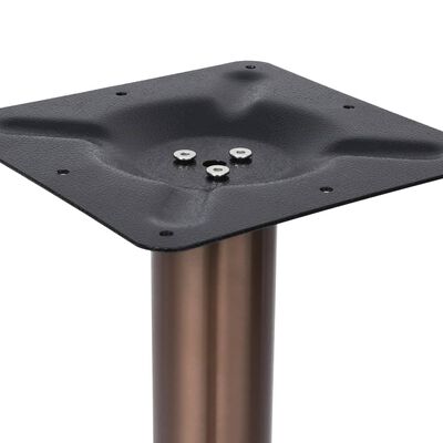 vidaXL Bistro Table Leg Gold Ø45x107 cm Stainless Steel