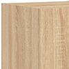 vidaXL 6 Piece TV Wall Units with LED Sonoma Oak Engineered Wood